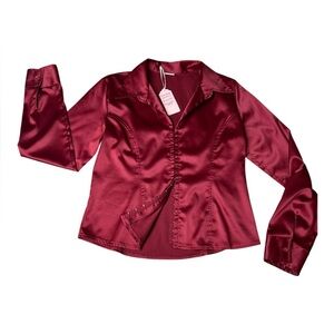 Y2K Suzy Shier corset style top, medium